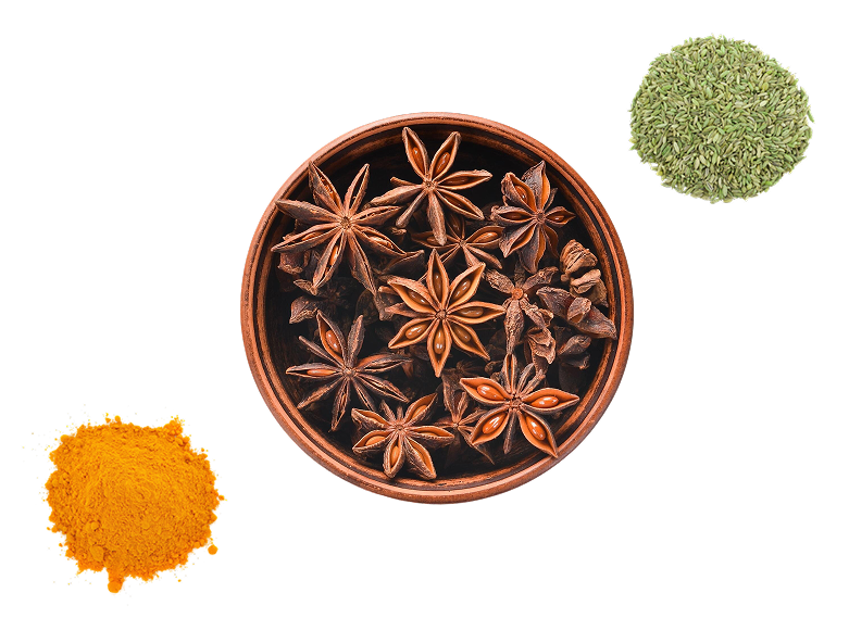 Epices simples et herbes